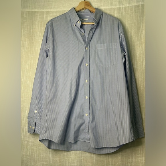 Uniqlo•Menswear•Stripe‎d Dress Shirt•Slim Fit•Sz XL - Picture 2 of 7